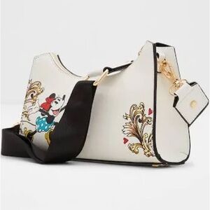 NWT! Aldo White Mickey Mouse Shoulder Bag